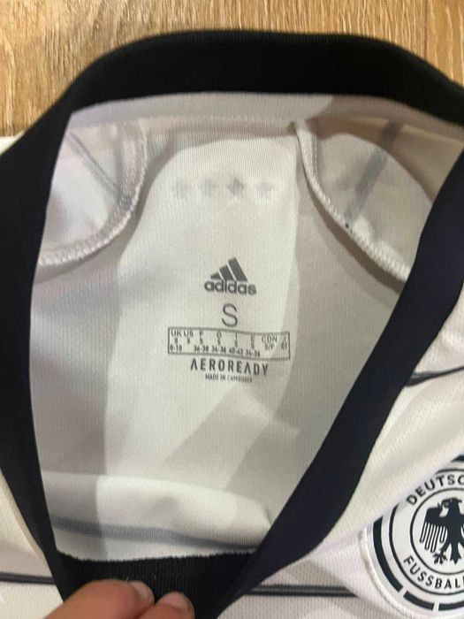 Camisola Alemanha Adidas 2020/21 Branca – Criança