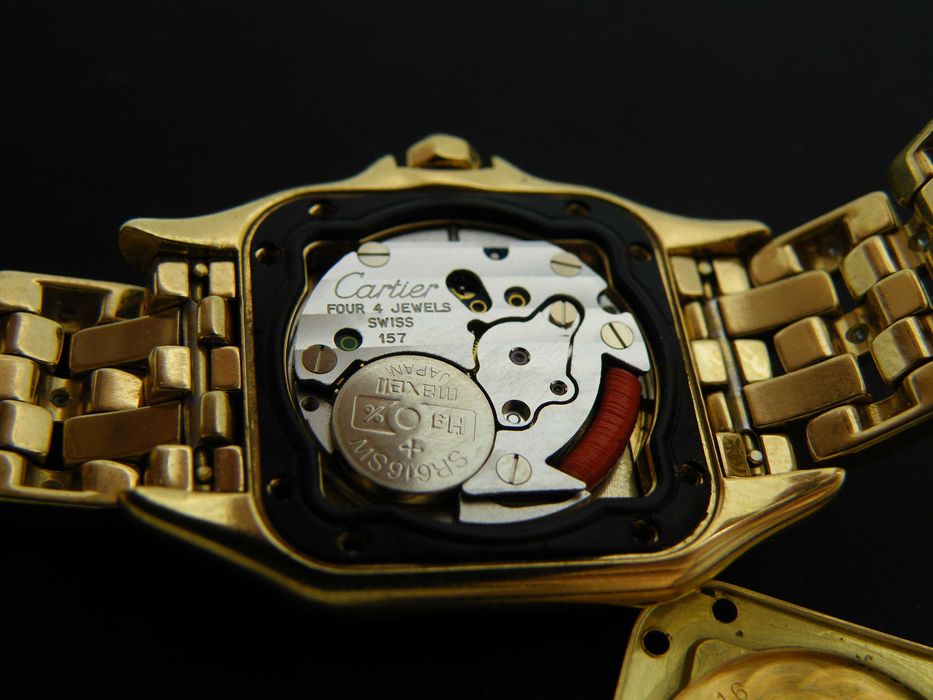 CARTIER Panthere Full Diamonds w 18k Złocie Komplet