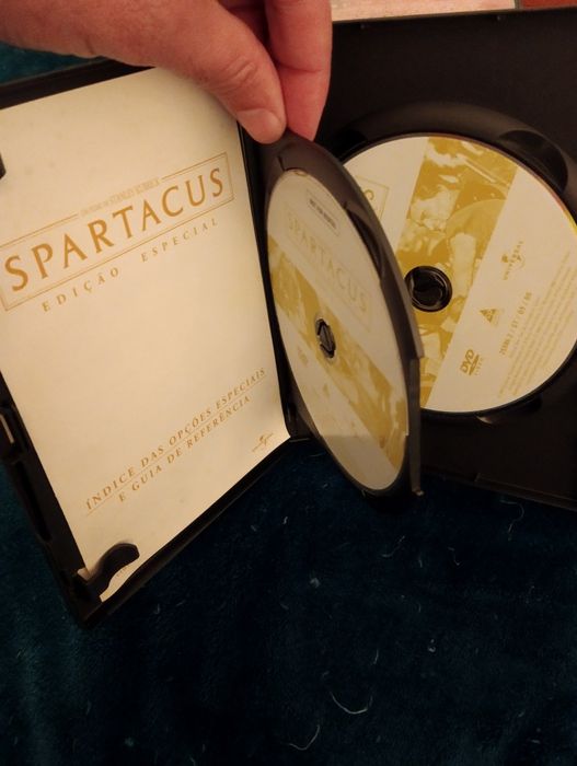DVD edição especial spartacus