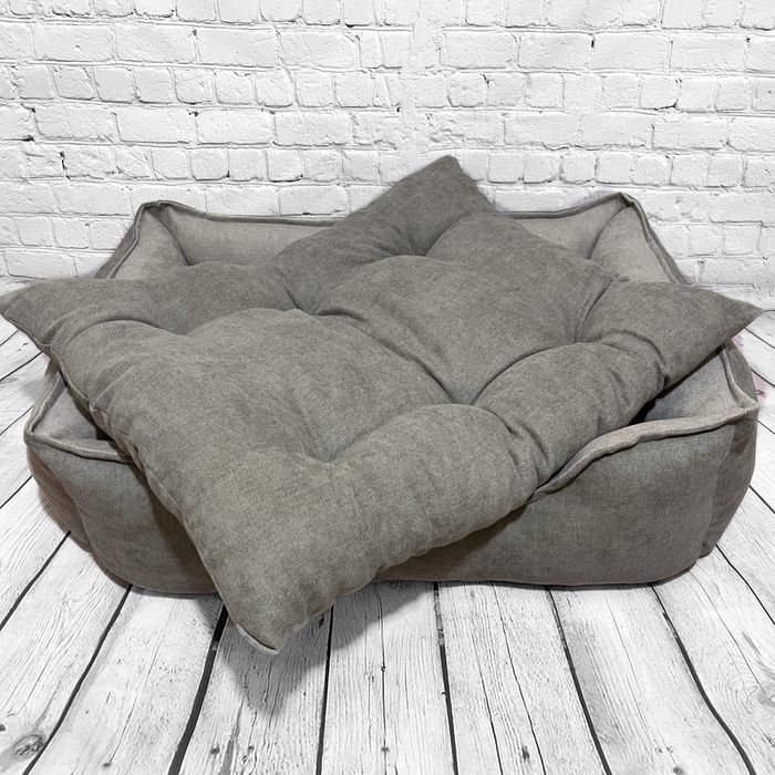 Лежанки для тварин з меблевої тканини преміум якості міцні щільні