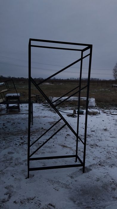 Дровница Loft.Стеллажи,столы,лавки из метала.