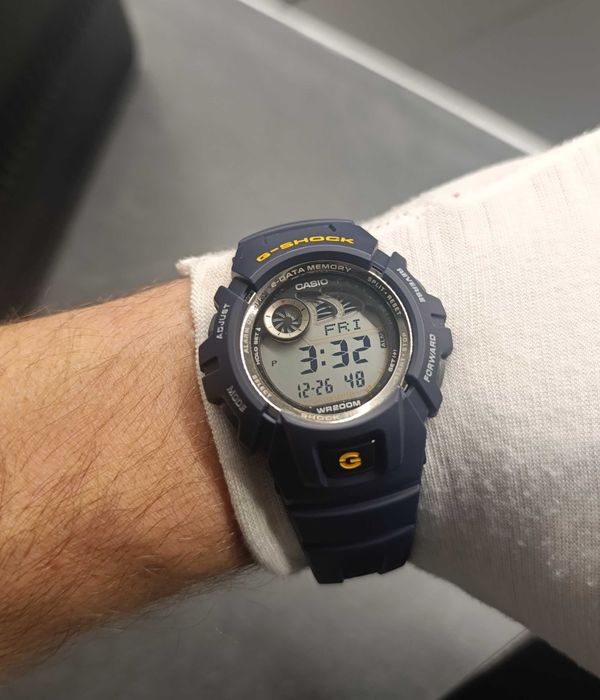 Nowy super zegarek Casio G-shock G-2900F z pudełkiem, wr200, granatowy
