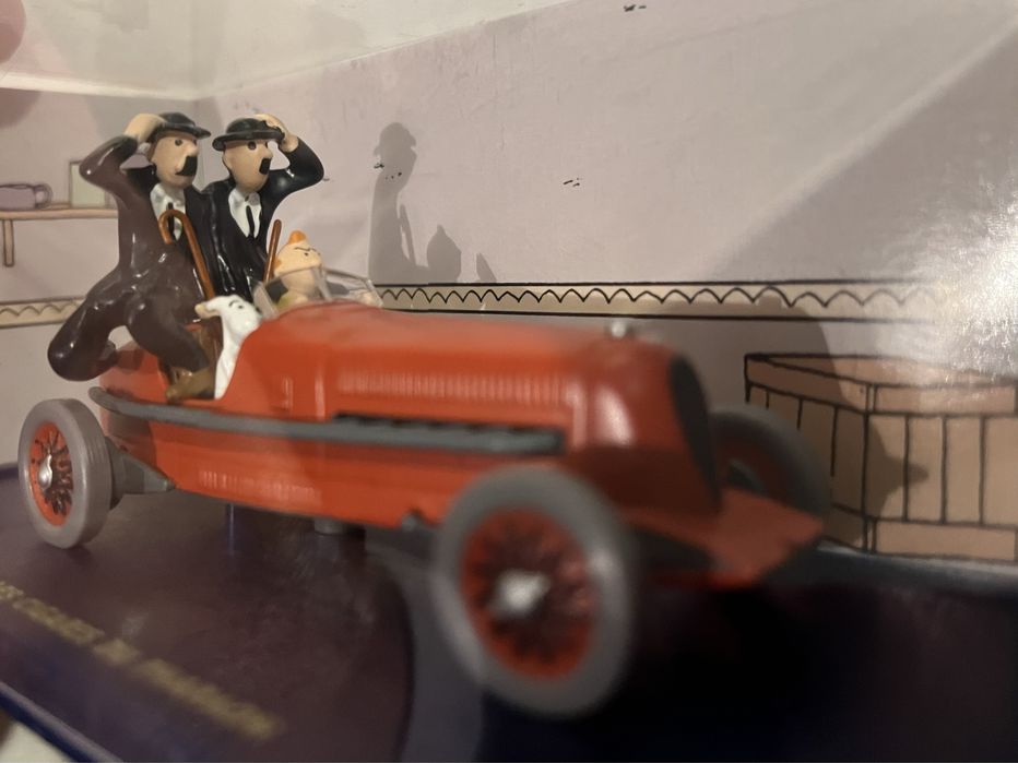 Tintin carro miniatira 1:43