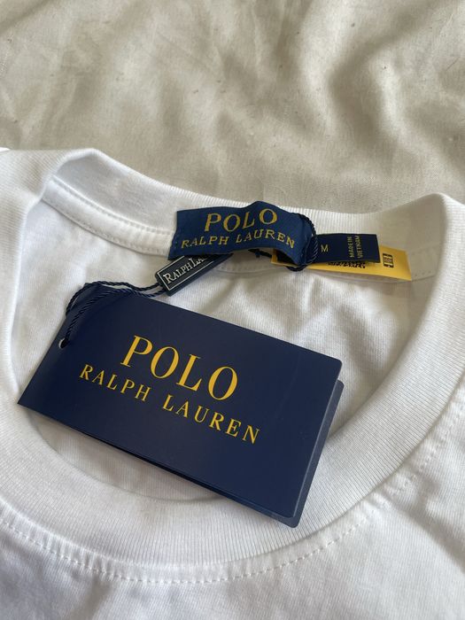 Biała koszulka polo ralph lauren