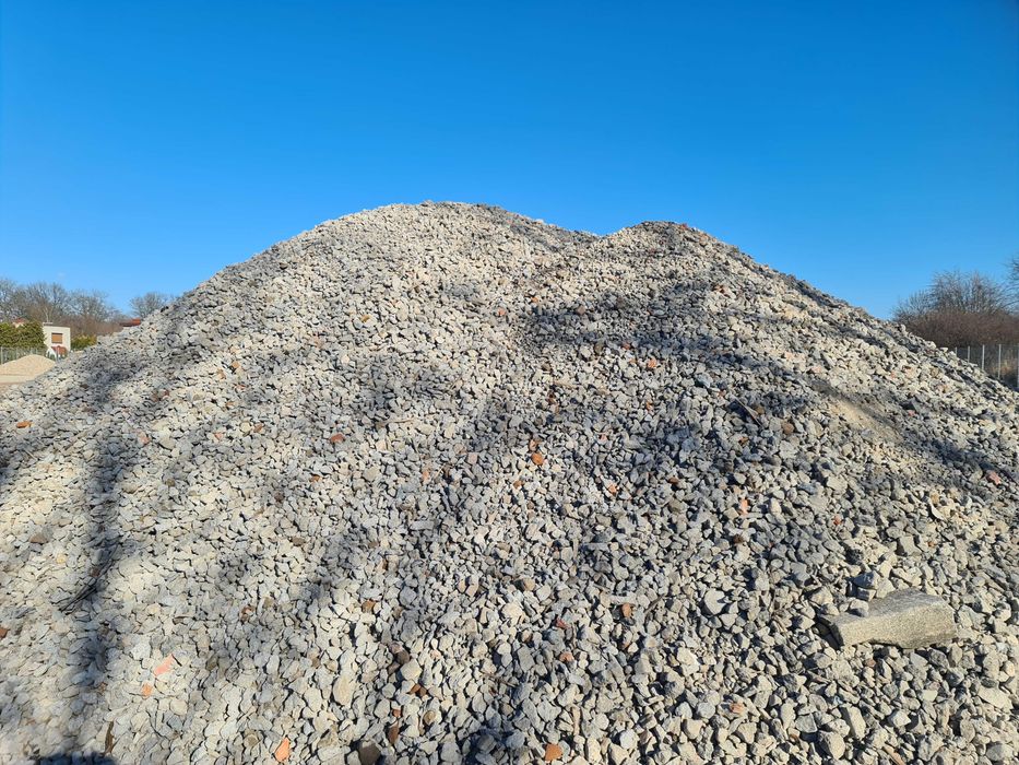 Gruz betonowy, tłuczeń recyklingowy, 10-40m, 40-60 mm