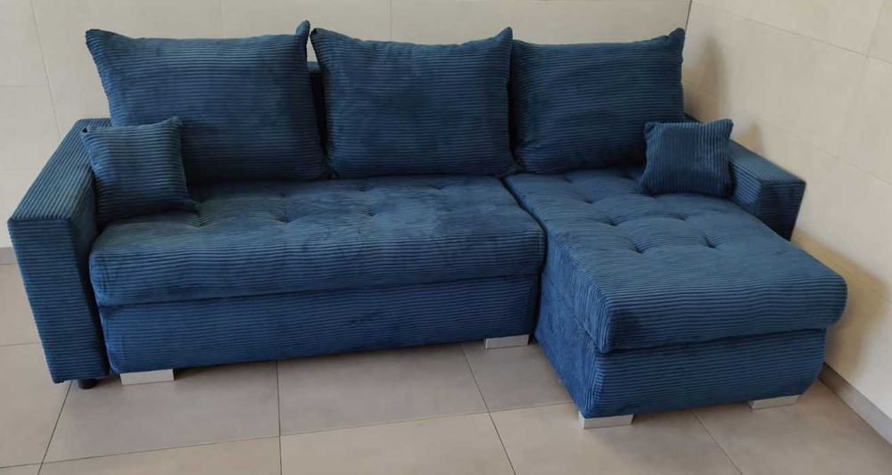 Rogówka | Narożnik | Sofa | Sztruks