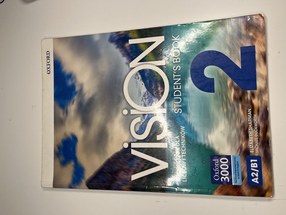 Vision 2 podrecznik i cwiczenia stan bardzo dobry