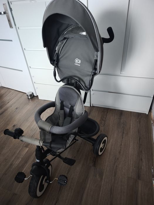 Łódź Kinderkraft, Aston, rowerek trójkołowy, Malachite Grey