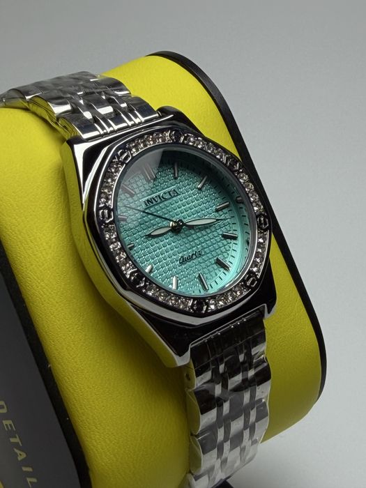 Invicta 69376, жіночий годинник з бірюзовим циферблатом