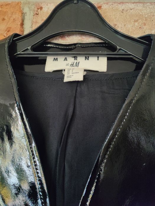 Skórzana kurtka Marni at H &M rozmiar XS