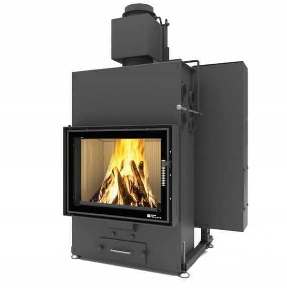 Hybrydowy wkład kominkowy na pellet i drewno Iwona Pellets