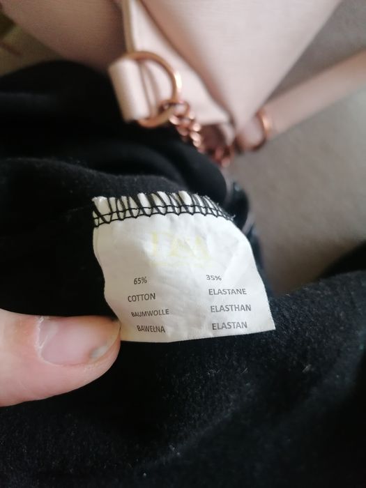 Bawelniane spodnie w gumkę