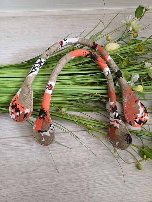 Krótkie uchwyty w kolorowe maki do torebki O Bag Mini