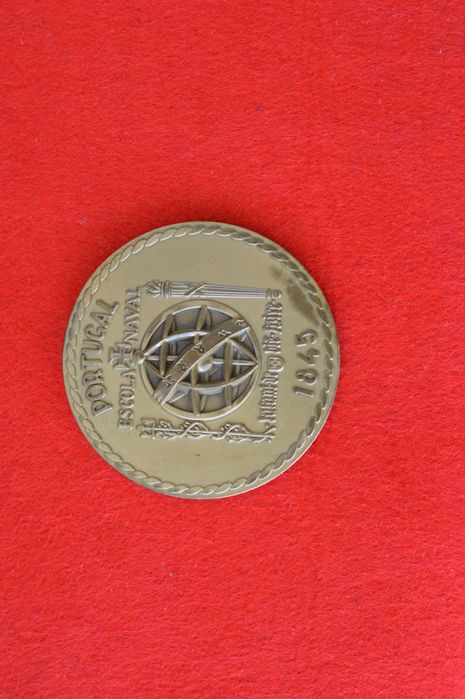 Medalha - Escola Naval - ACADEMIA REAL DE GUARDAS MARINHAS -