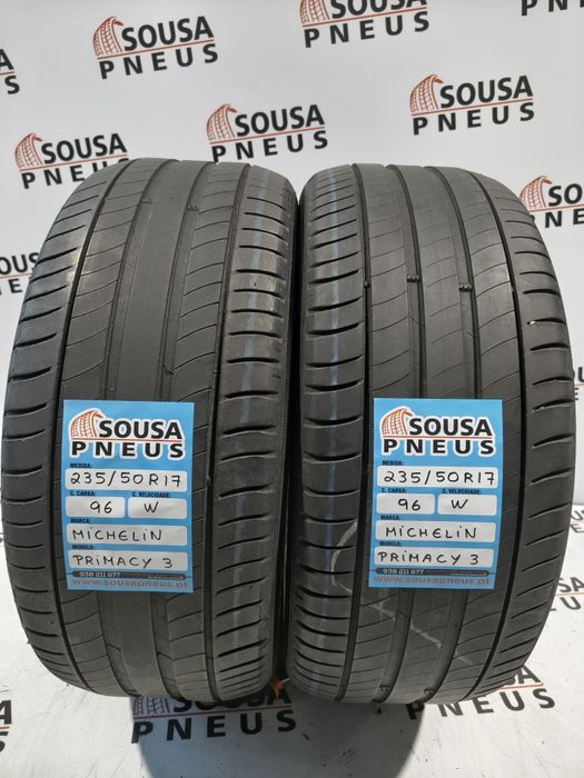 2 pneus semi novos 235-50R17 Michelin - Oferta dos Portes