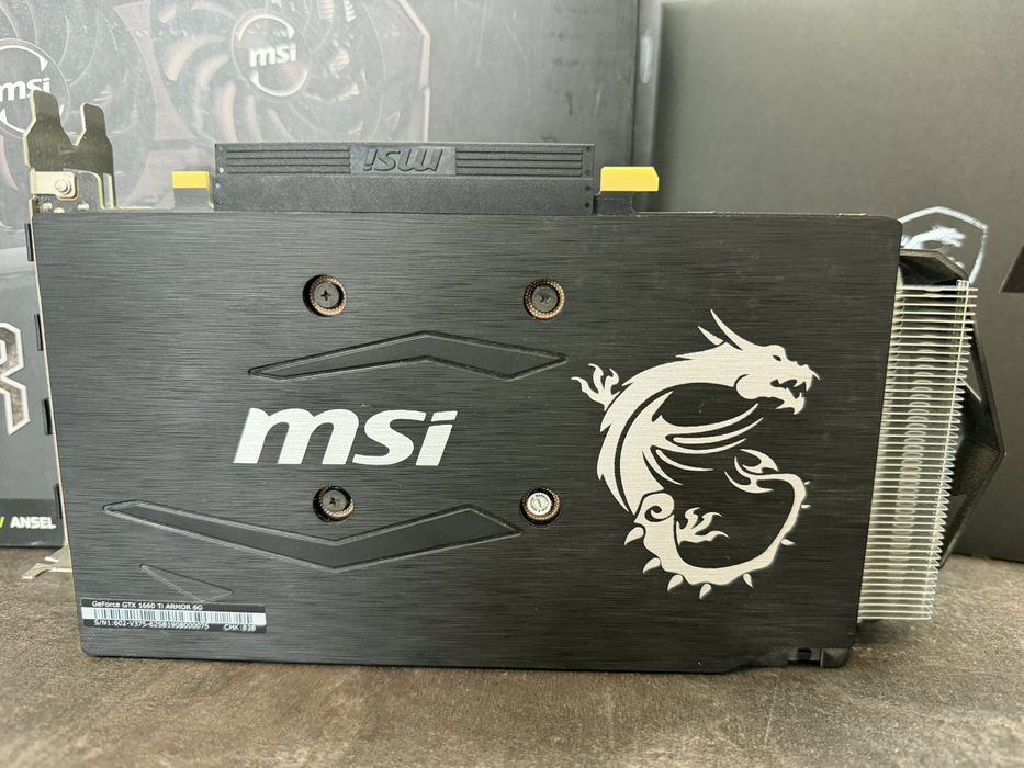 Відеокарта MSI 1660 ti Armor