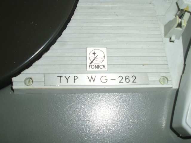 stary gramofon Fonica Wg 262