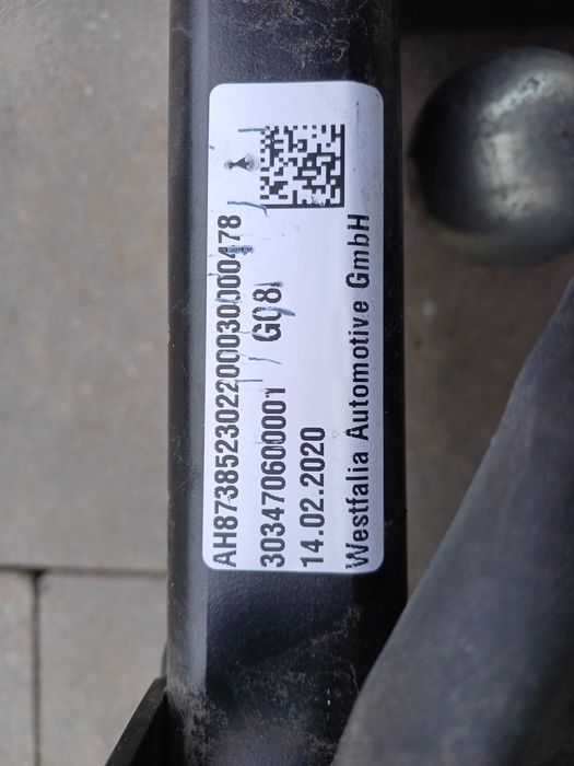 hak holowniczy bmw ix3 g08 873.85.23