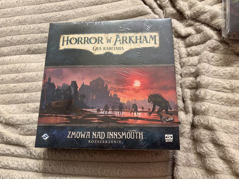 Zmowa nad insmouth Horror w Arkham LCG cały cykl FOLIA