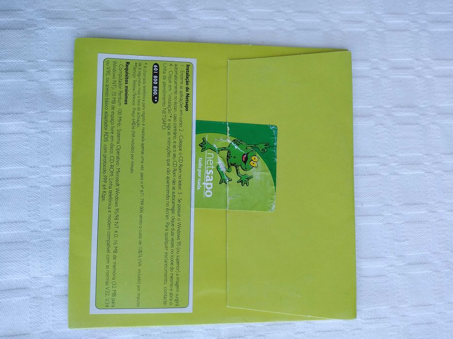 CD's de Acesso à Internet de Várias Operadoras