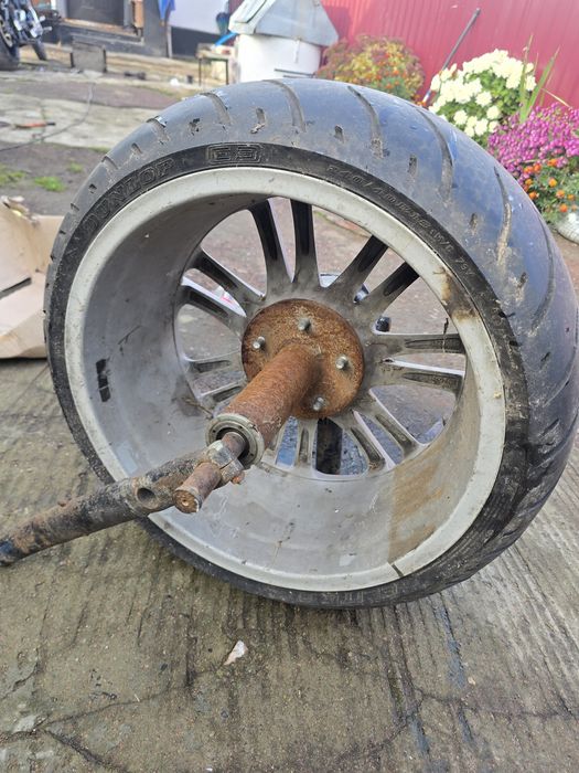 Кастом колесо на днепр урал мт к-750