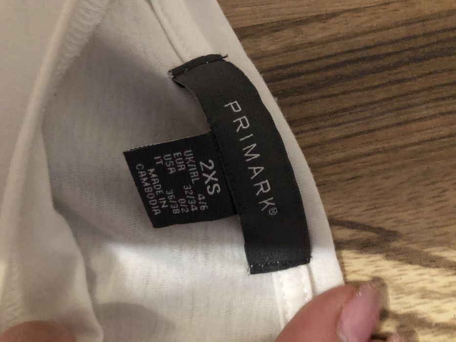 Bluzka primark rozmiar 2xs