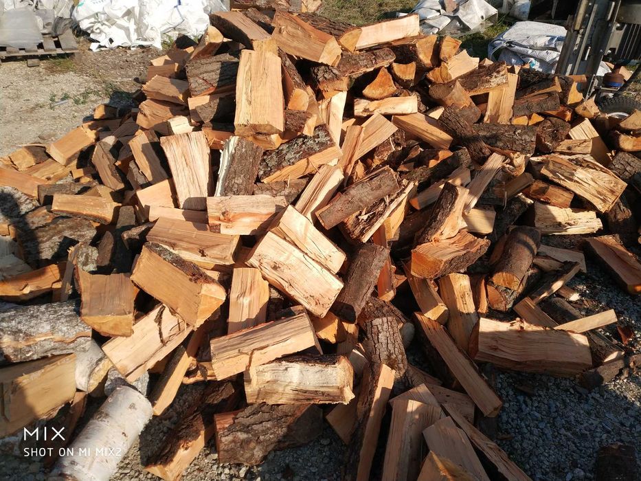 Drewno do wędzenia na ognisko ,opałowe Dąb Olcha Brzoza na worki  40 l