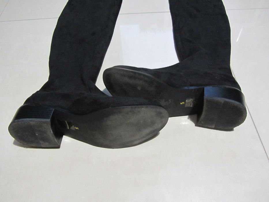 czarne muszkieterki RIVER ISLAND