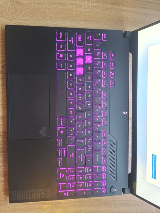 ASUS TUF Gaming F16" 144Hz/Core 5 210H/16GB/512GB SSD/RTX4050/140W gw