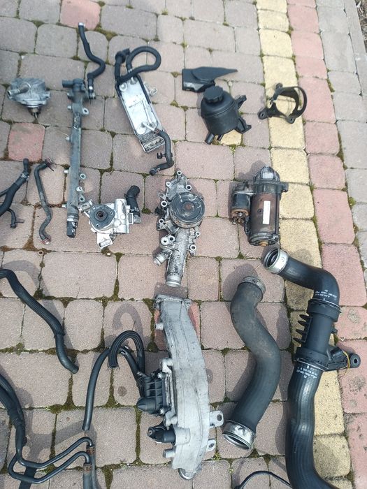 Патрубки інтеркулера мерседес w203 2,2 cdi om 611