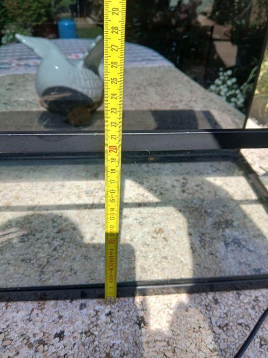 Aquário c/ tampa e acessórios