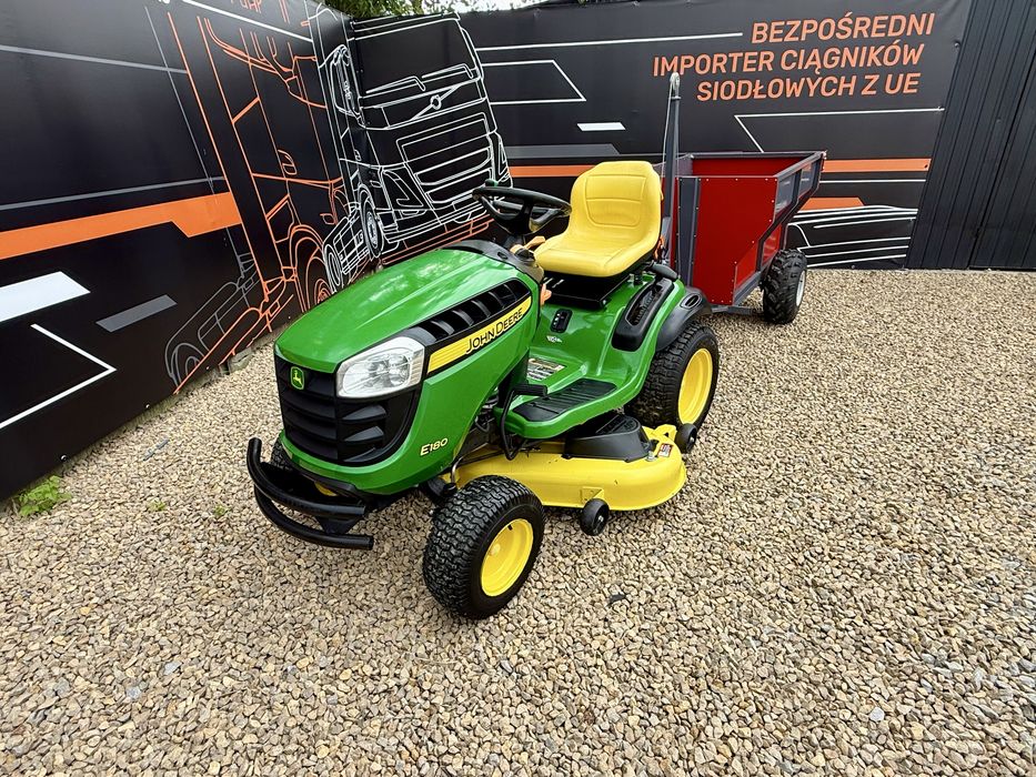 John Deere E180 E170 D180 D170traktorek kosiarka 25KM jak nowy