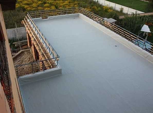 Монтаж ПВХ/ТПО мембрана, м'яка покрівля, руберойд. Ремонт покрівлі