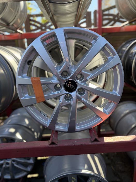 Komplet alufelg 5x112 17” oryginalnych audi