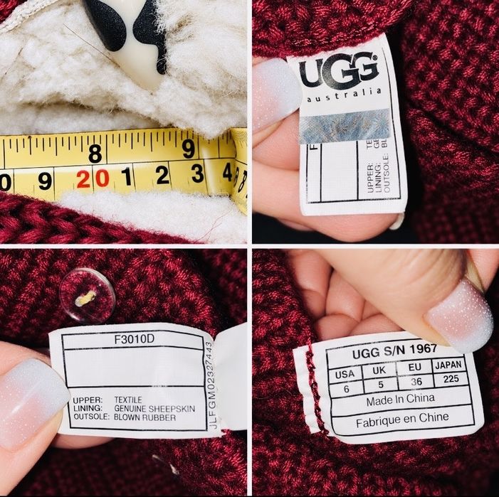 в’язані чоботи UGG Classic Cardy р-р 37