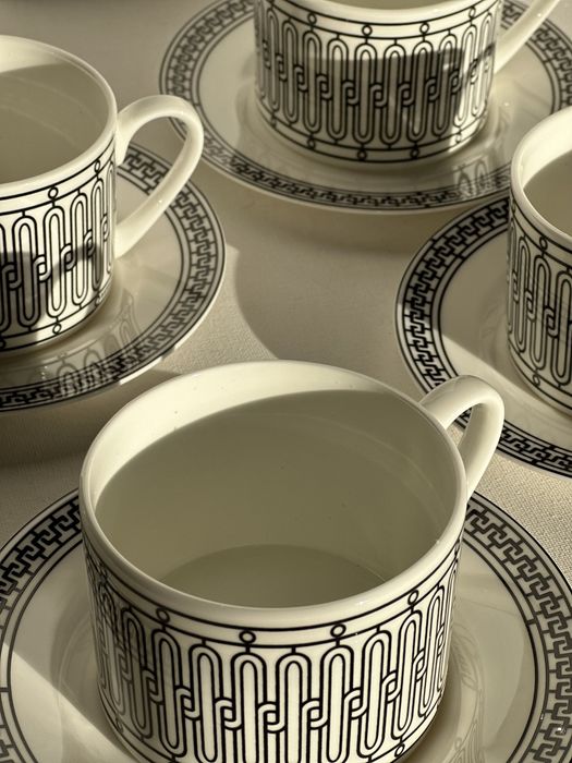Filiżanki porcelanowe HERMÈS
