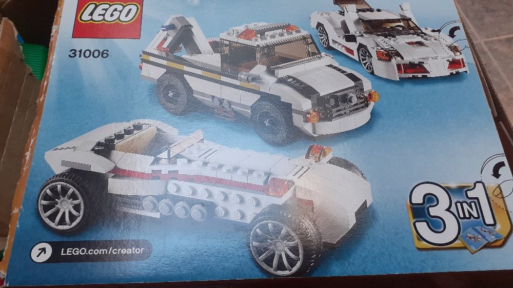Carro 3 em 1 da lego