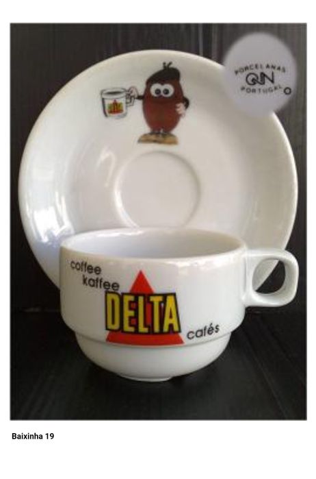 Chávenas de Café marca Delta (Tema Baixinhas)
