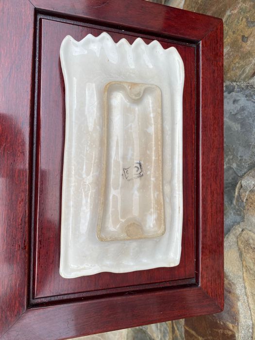 Travessa Espargos Sécla Caldas da Rainha 24 cm Anos 60