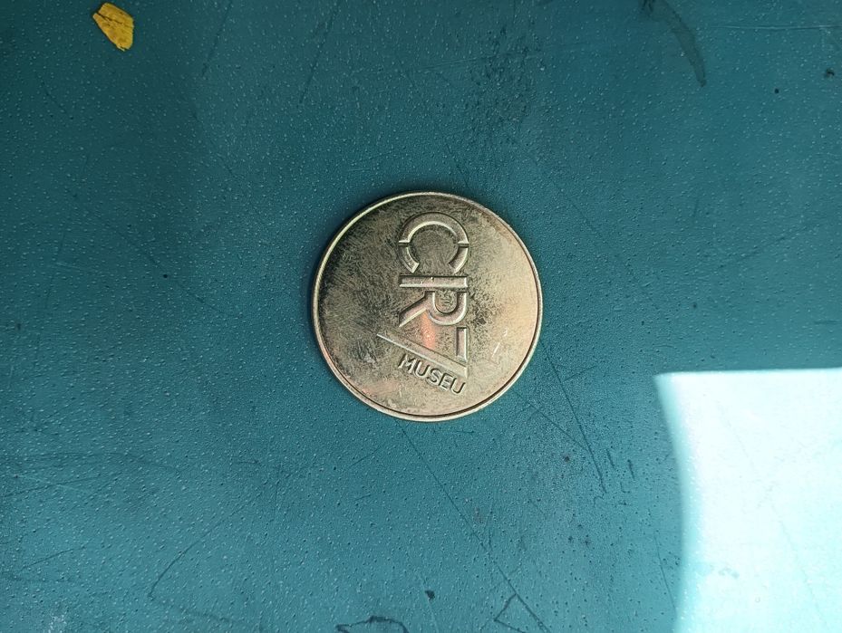 Moeda do museu do Cristiano Ronaldo