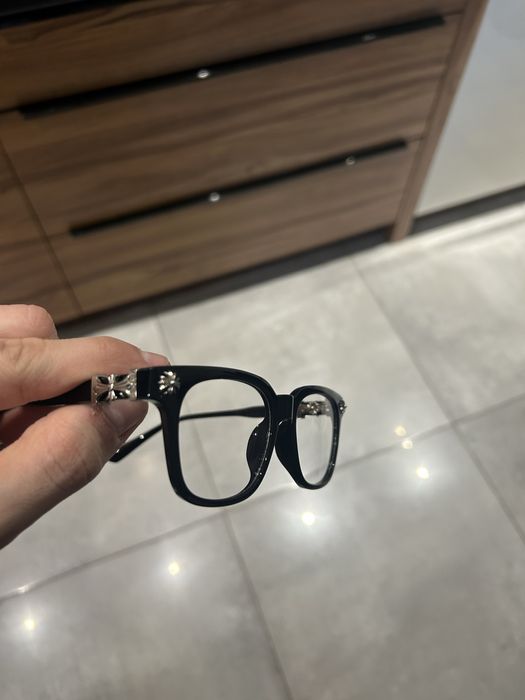 Okulary w stylu Chrome Hearts