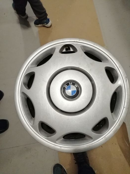 Jantes de ferro BMW e36 com tampões