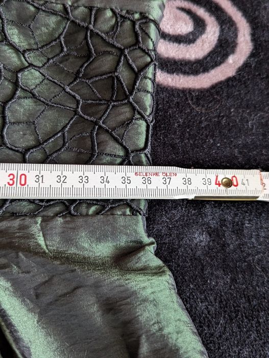 NOWA!!! Zjawiskowa sukienka wieczorowa z tafty z koronką r.36 -