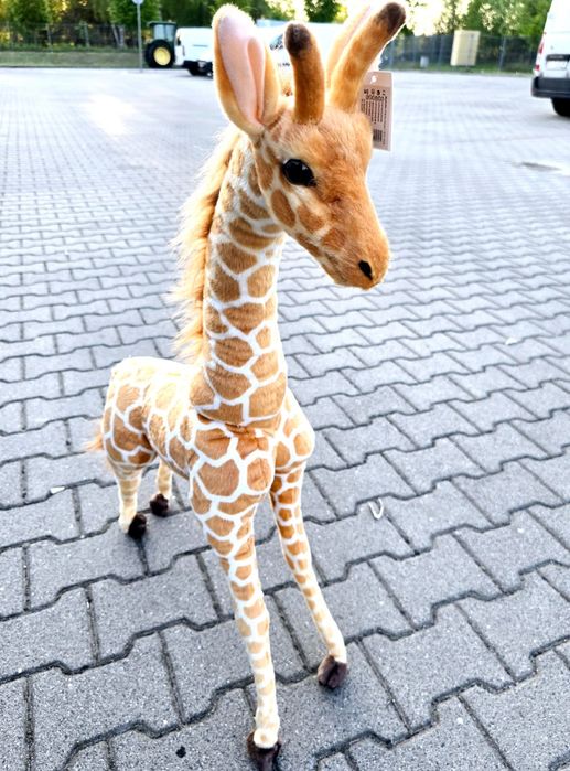 Wielki super pluszak maskotka na prezent Żyrafa nowa