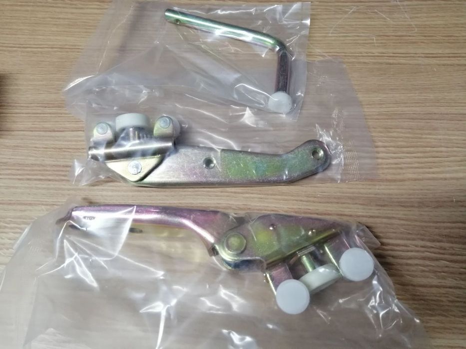 Conjunto de 3 roletes / Rodizios da porta lateral de correr Vw Transporter T4 Anos 1990 Até 2003