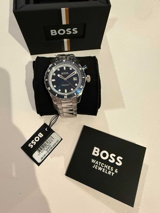 Zegarek Hugo Boss 1514212 Bossmatic mechanizm Seiko Kinetic