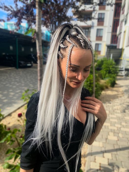 Брейды- косы по голове с канекалоном и без, брейды в хвост