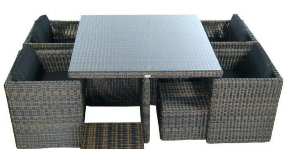 Komplet mebli rattanowych