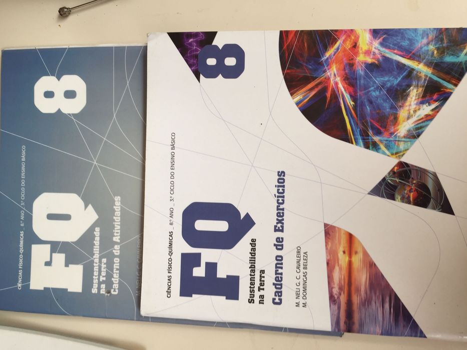 Caderno atividades Físico Química, 8 ano “Sustentabilidade da Terra”