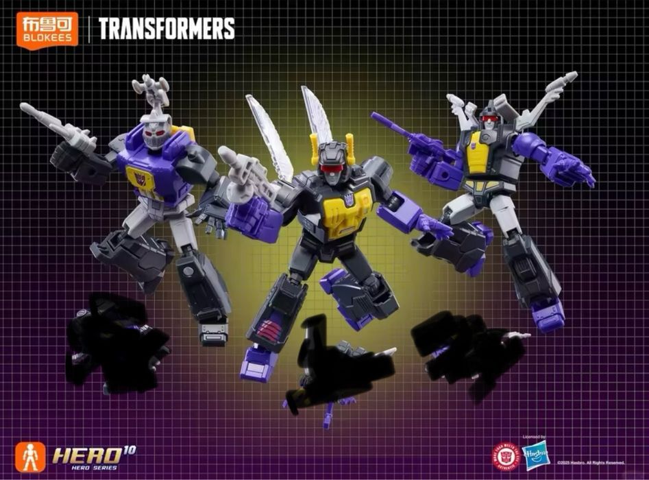 Фигурка игрушка Transformers Blokees Galaxy version Insecticons